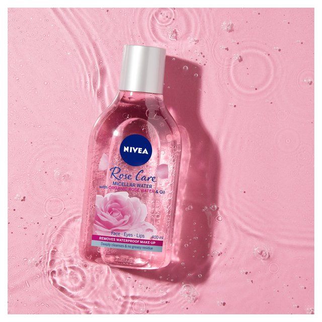 NIVEA Rose Care Micellar Rose Water with Oil Make-Up Remover   400ml