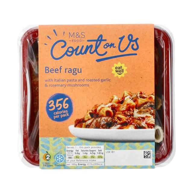 M&S Count On Us Beef Ragu   360g GOODS M&S   