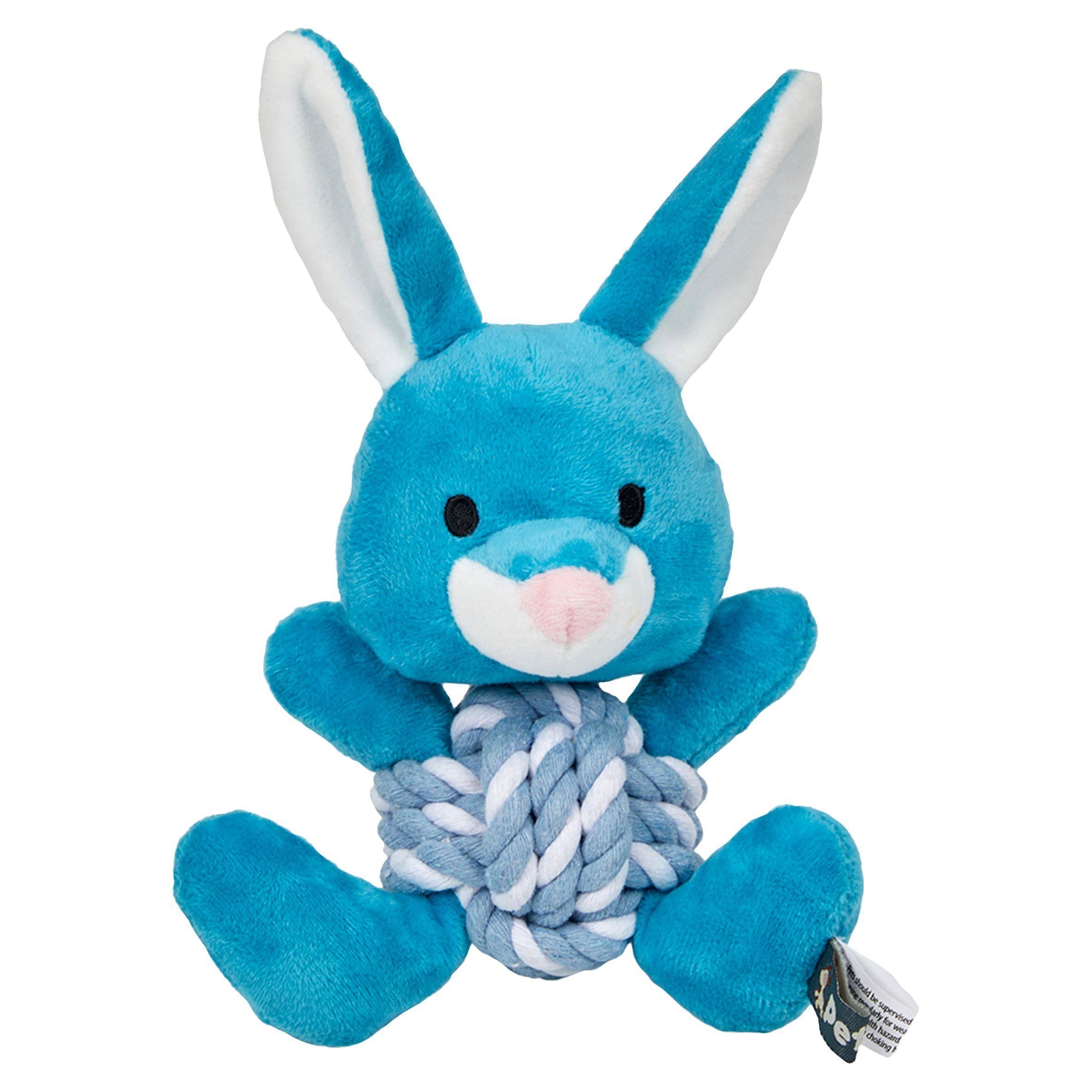 Little Petface Rabbit Rope Ball GOODS Sainsburys   