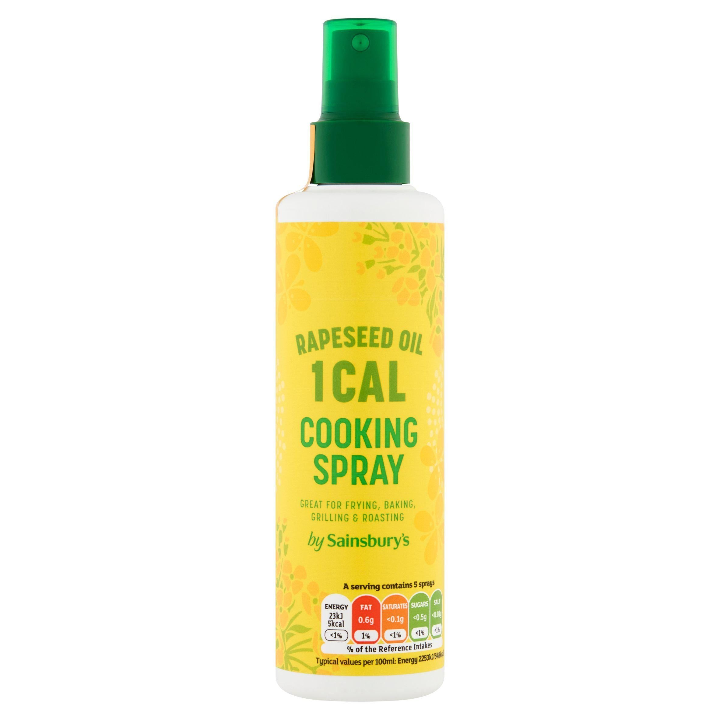 Sainsbury's Vegetable Oil Cooking Spray 190ml oils Sainsburys   