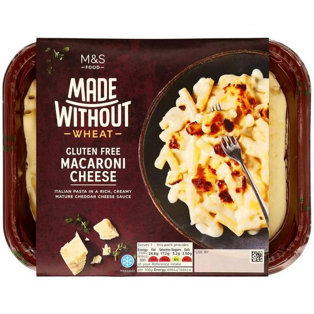 M&S Made Without Wheat Gluten Free Macaroni Cheese   400g GOODS M&S   