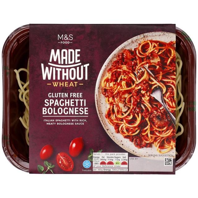 M&S Made Without Wheat Gluten Free Spaghetti Bolognese   400g GOODS M&S   