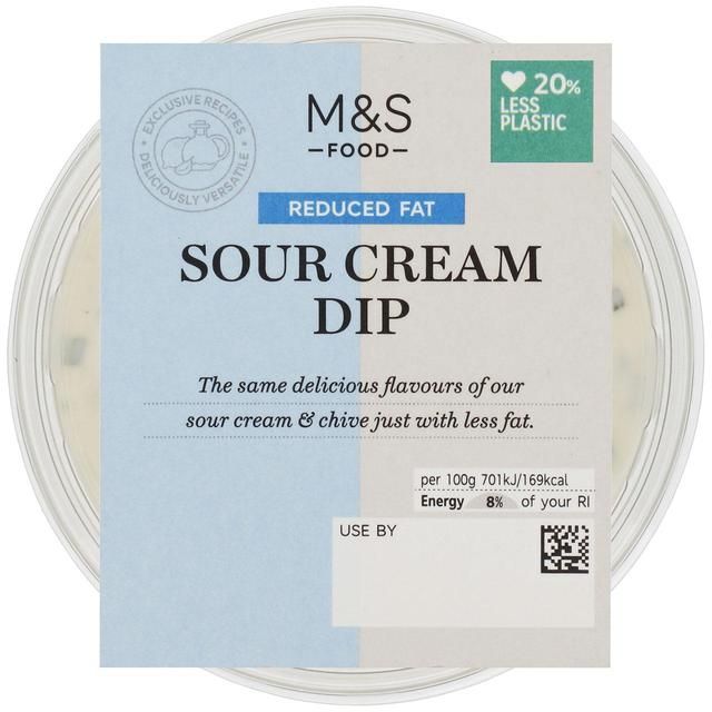 M&S Reduced Fat Sour Cream Dip   230g