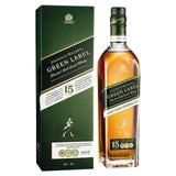 Johnnie Walker Green Label 15 Year Old Blended Scotch Whisky   70cl