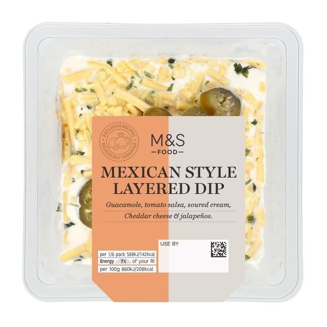 M&S Mexican Style Layered Dip   410g