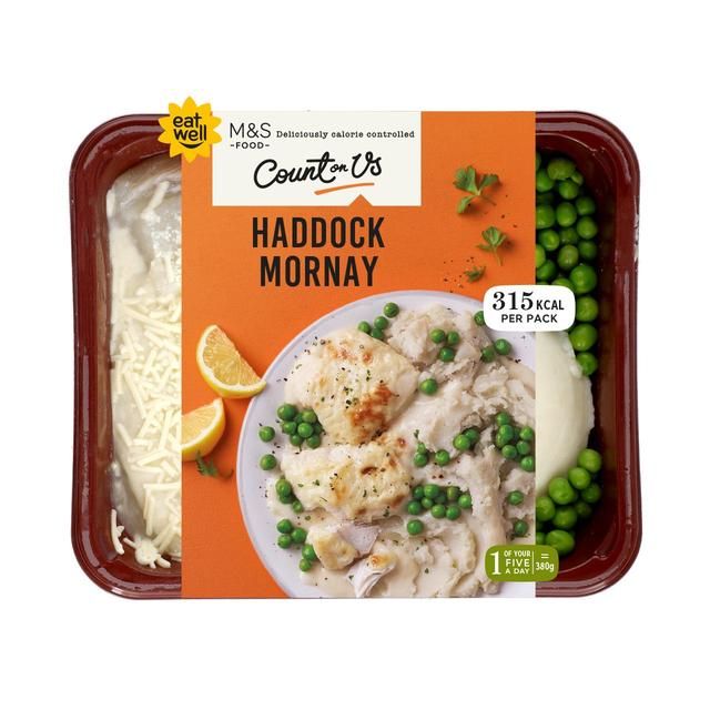 M&S Count On Us Haddock Mornay   380g GOODS M&S   