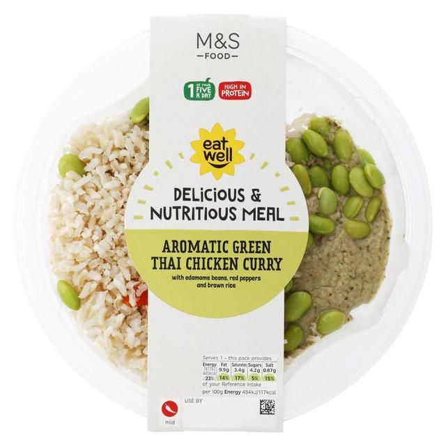 M&S Healthy & Balanced Thai Green Chicken Curry   380g GOODS M&S   