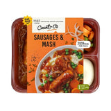 M&S Count On Us Sausage & Mash   400g GOODS M&S   