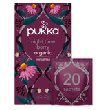 Pukka Tea Night Time Berry Organic Herbal Tea   20 per pack GOODS M&S   