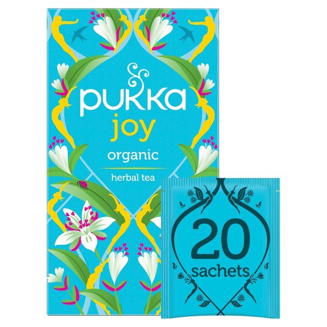 PUKKA Tea Joy Organic Herbal Tea   20 per pack GOODS M&S   