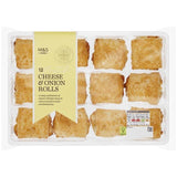 M&S 12 Cheese & Onion Rolls   300g GOODS M&S   