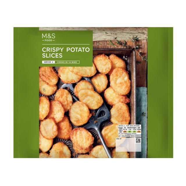 M&S Crispy Potato Slices   350g