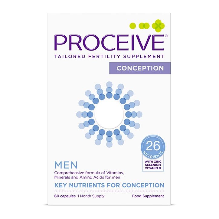 Proceive Men Advanced Fertility Supplement 60 Capsules Men's Health Holland&Barrett   