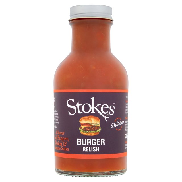 Stokes Burger Relish   295g GOODS M&S   