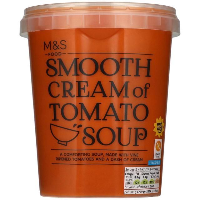 M&S Smooth Cream of Tomato Soup   600g GOODS M&S   