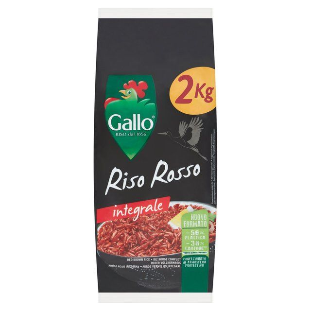 Riso Gallo Red Wholegrain Rustico rice   2kg GOODS M&S   