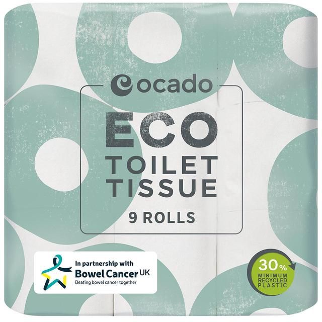 Ocado Eco Toilet Tissue   9 per pack