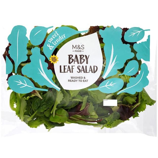 M&S Baby Leaf Salad   140g