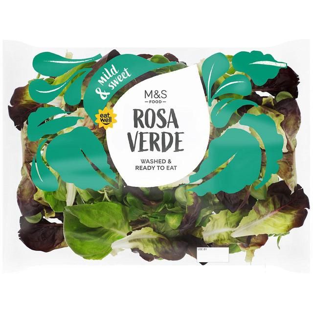 M&S Rosa Verde Salad Washed & Ready to Eat   140g GOODS M&S   