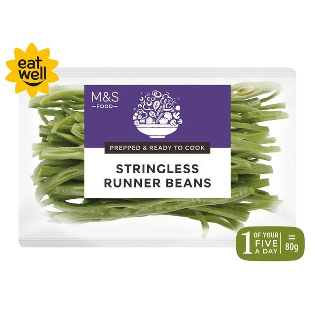 M&S Traditional Stringless Runner Beans   200g GOODS M&S   