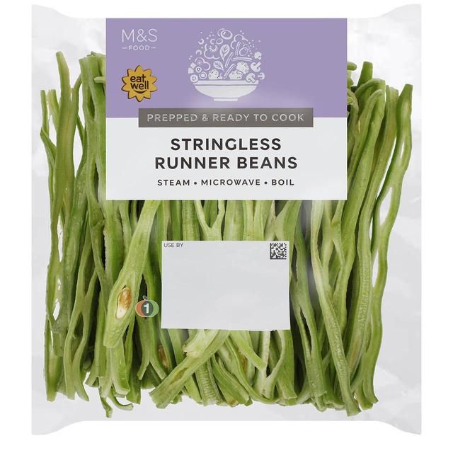 M&S Traditional Stringless Runner Beans   320g GOODS M&S   