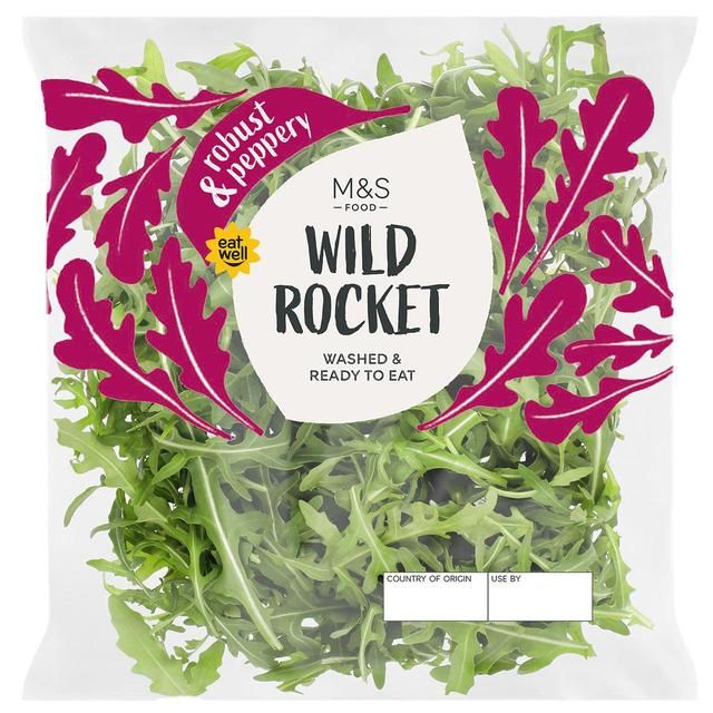 M&S Wild Rocket Washed & Ready to Eat   60g