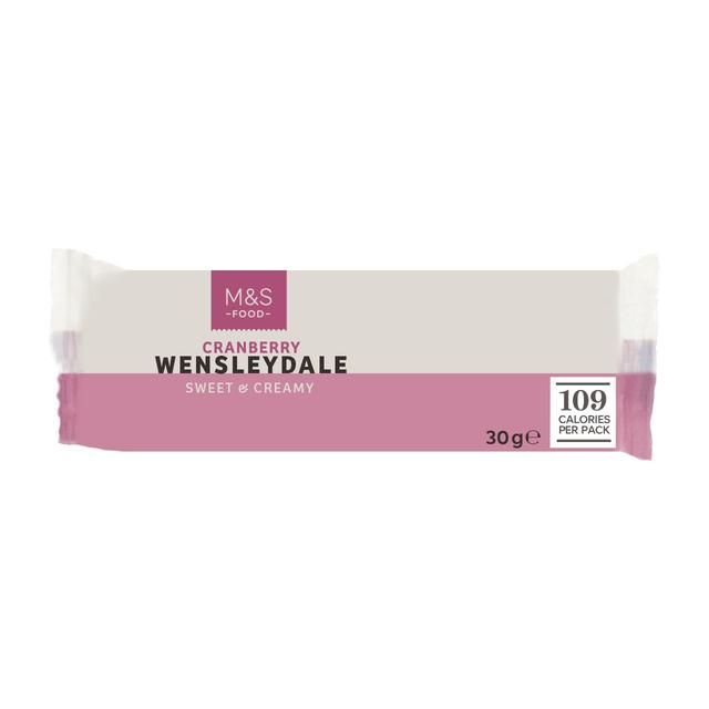 M&S Cranberry Wensleydale   30g GOODS M&S   