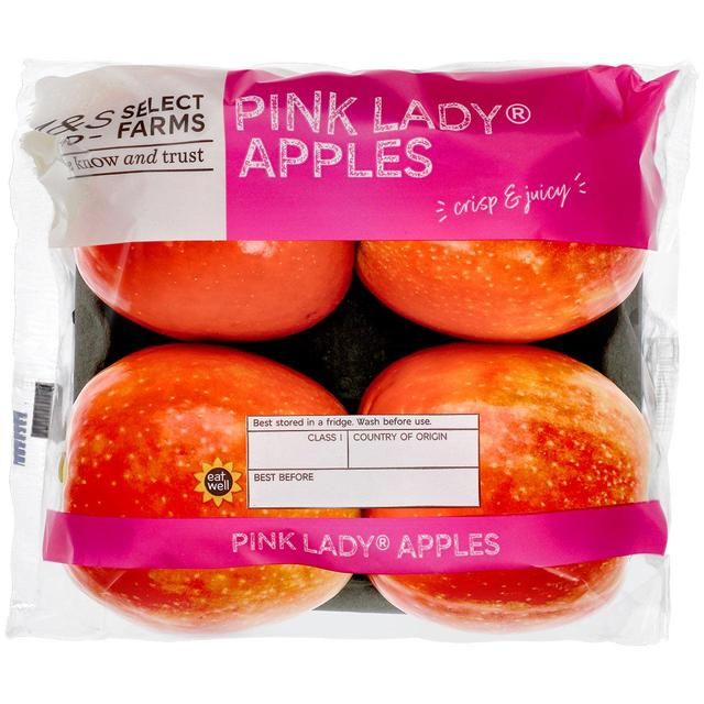 M&S Pink Lady Apples   4 per pack GOODS M&S   