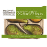 M&S Conference Pears Perfectly Ripe   4 per pack GOODS M&S   