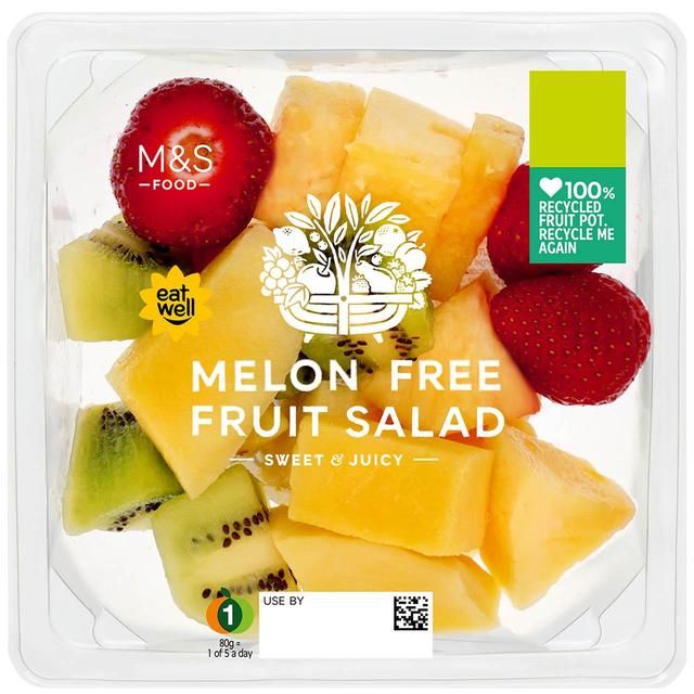 M&S Melon Free Fruit Salad   300g