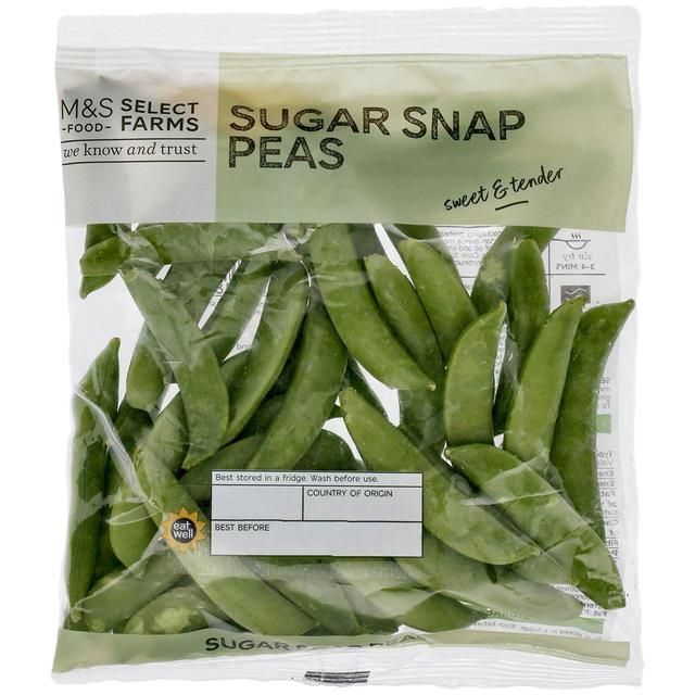 M&S Sugar Snap Peas   250g