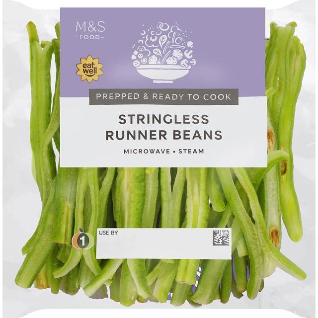 M&S Traditional Stringless Runner Beans   80g