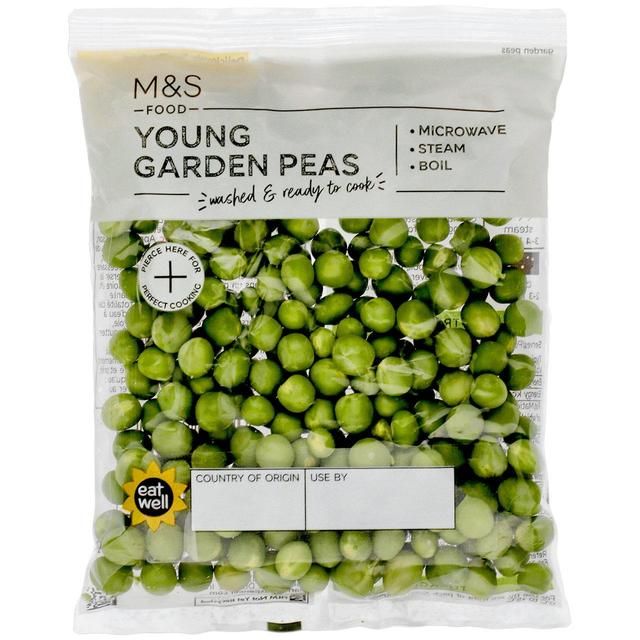 M&S Young Garden Peas   80g