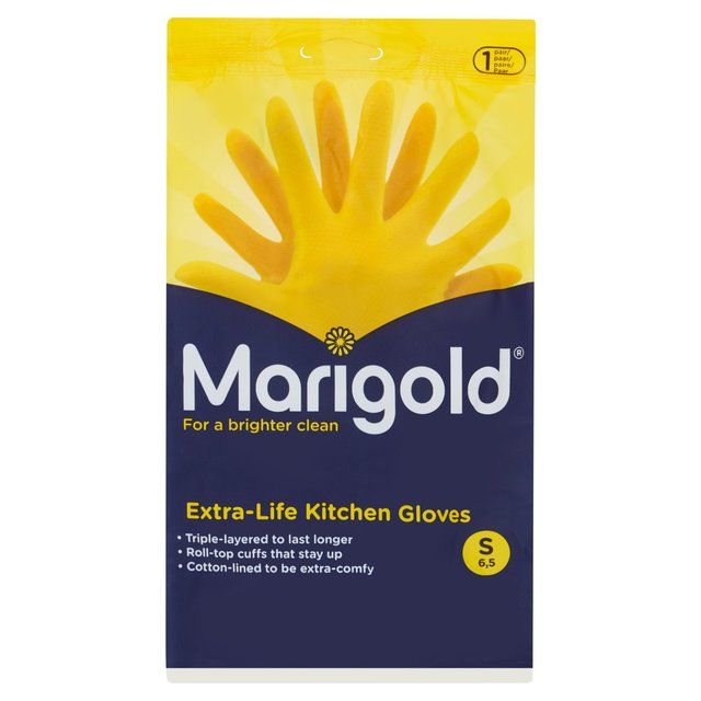 Marigold Extra Life Kitchen Gloves Small    1pair GOODS M&S   