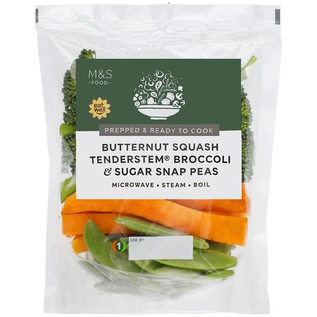 M&S Butternut Squash & Mixed Vegetable Selection   200g