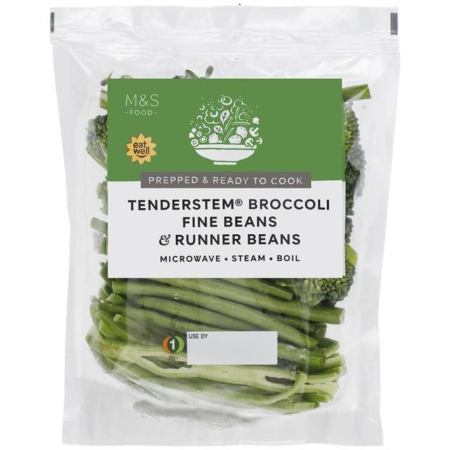 M&S Runner Bean & Mixed Vegetable Selection   200g