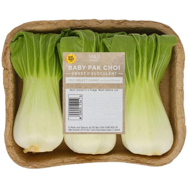 M&S Baby Pak Choi   90g GOODS M&S   