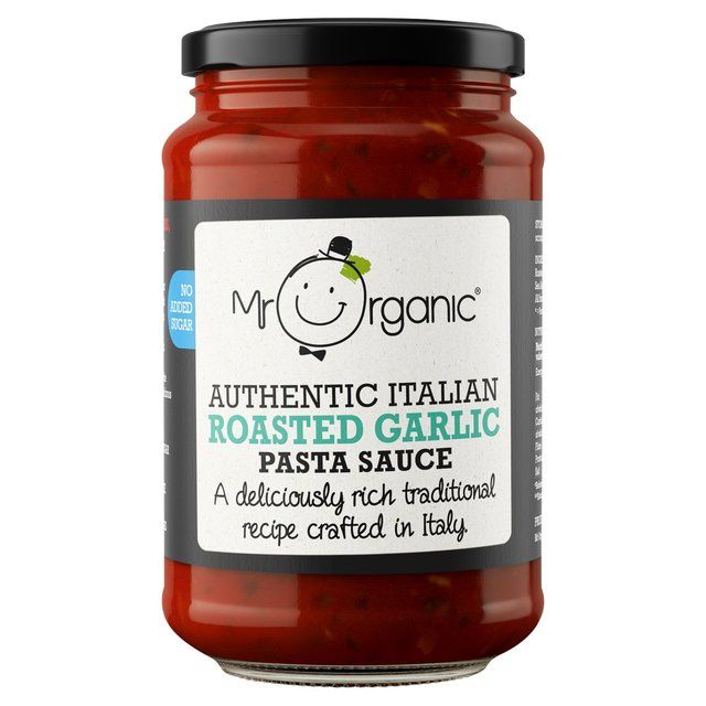 Mr Organic Roasted Garlic Pasta Sauce   350g