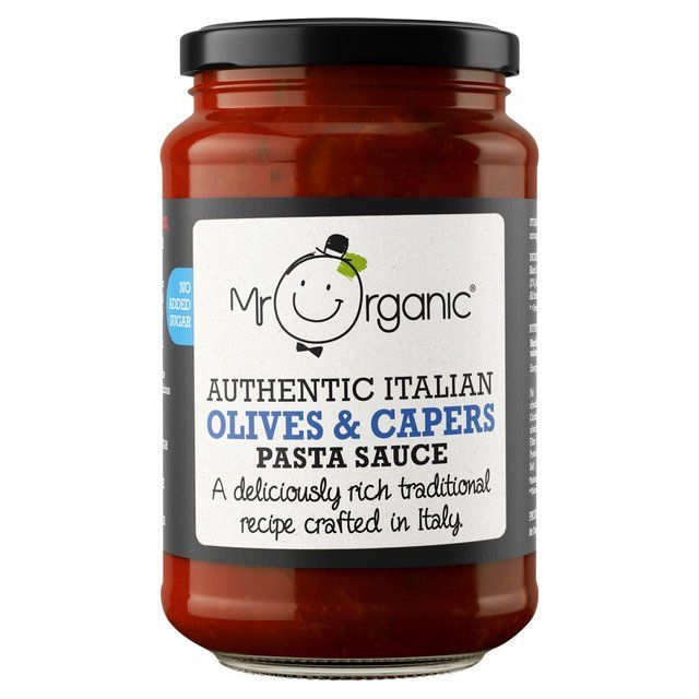 Mr Organic Olives & Capers Pasta Sauce    350g