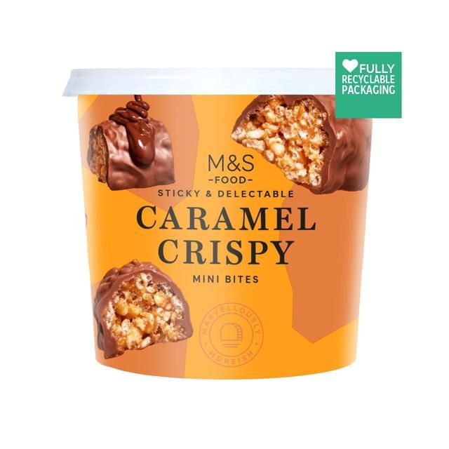 M&S Caramel Crispy Mini Bites   195g