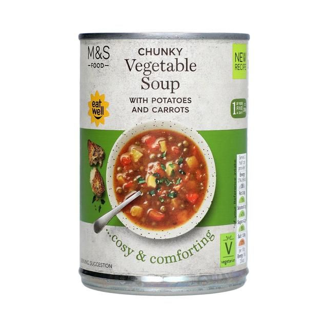 M&S Chunky Vegetable Soup   400g