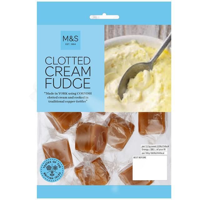 M&S Cornish Clotted Cream Fudge   135g