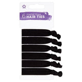 Superdrug Flat Hair Bands Black GOODS Superdrug   