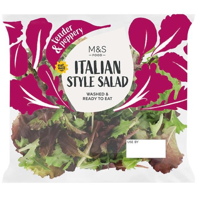 M&S Italian Style Peppery Baby Leaf Salad   140g