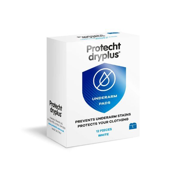 Protecht Dry Plus Underarm Pads 12 Sheets - Large