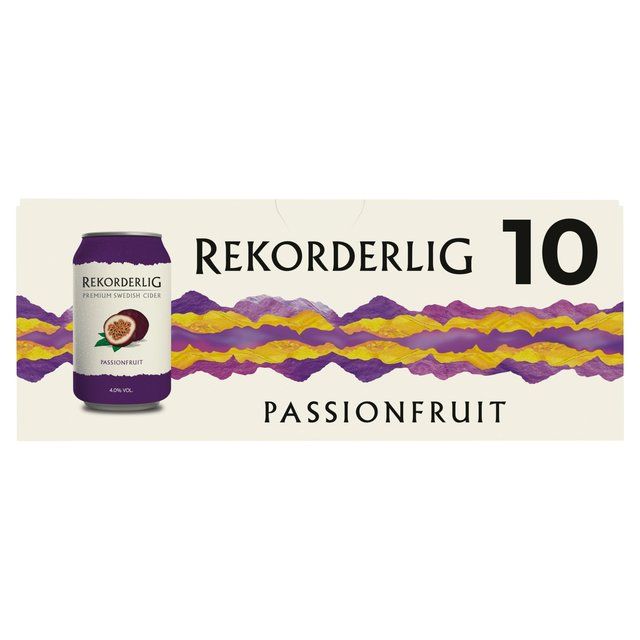 Rekorderlig Passionfruit can   10 x 330ml