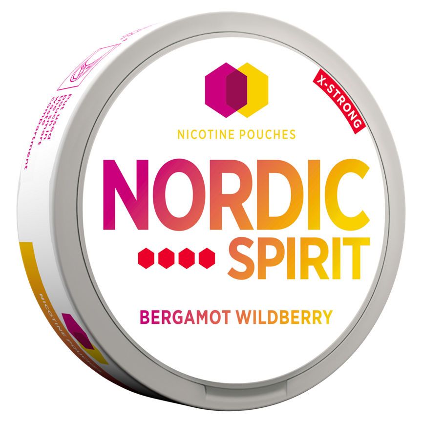 Nordic Spirit Bergamot Wildberry Extra Strong Nicotine Pouches GOODS ASDA   