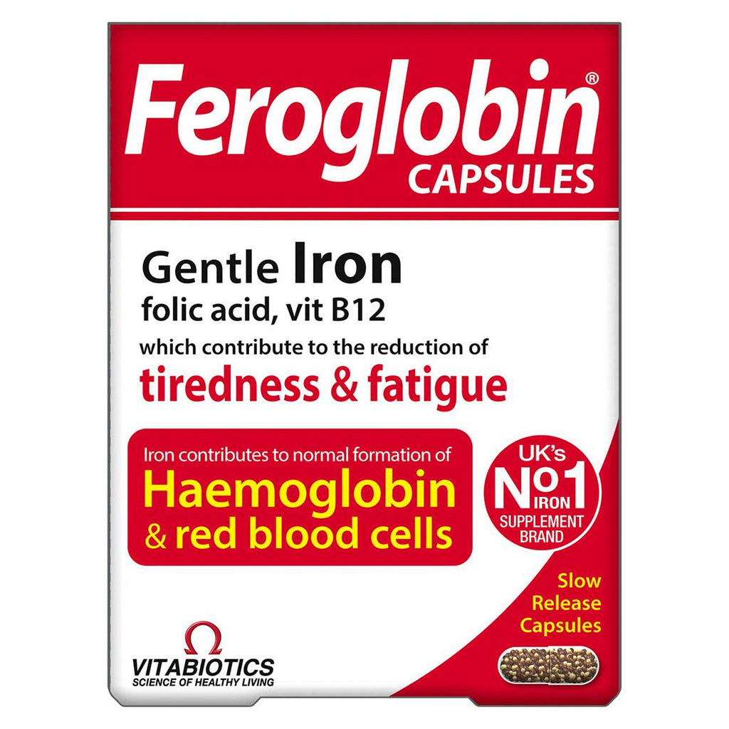 Vitabiotics Feroglobin - 30 Capsules