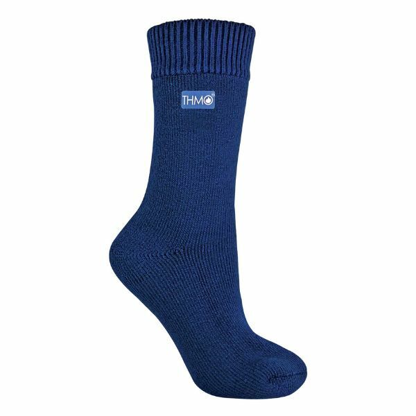 THMO Ladies Fleece Lined Winter Thermal Socks 4-8 UK GOODS Superdrug Navy  