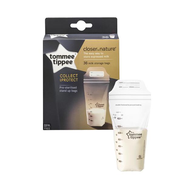 Tommee Tippee Breast Milk Storage Bags   36 per pack